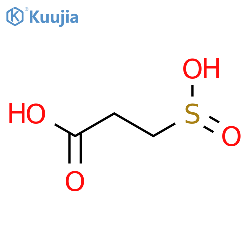 3-sulfinopropanoic acid structure