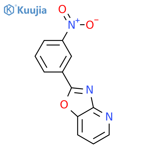 2-(3-Nitrophenyl)oxazolo[4,5-b]pyridine structure