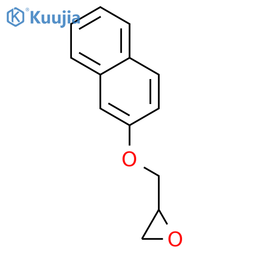 2-[(naphthalen-2-yloxy)methyl]oxirane structure
