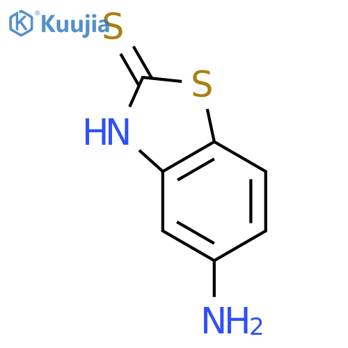 5-amino-1,3-benzothiazole-2-thiol structure