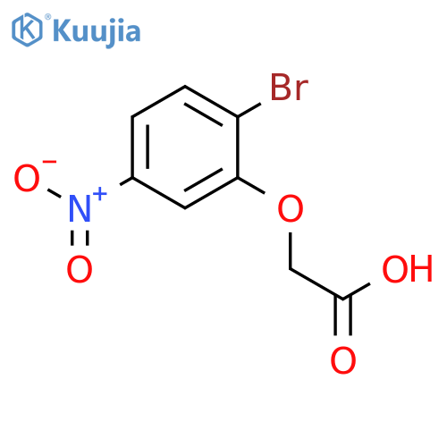 Acetic acid, (2-bromo-5-nitrophenoxy)- structure