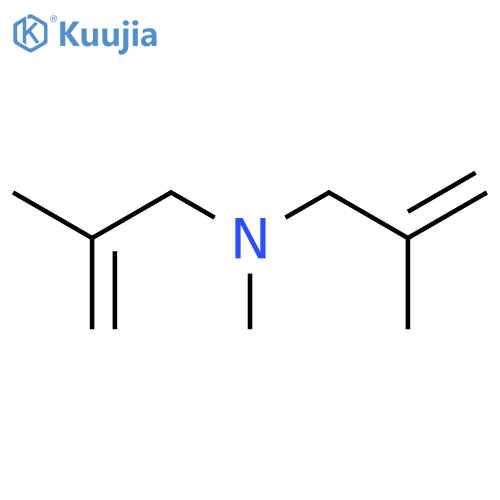 2-Propen-1-amine,N,2-dimethyl-N-(2-methyl-2-propen-1-yl)- structure