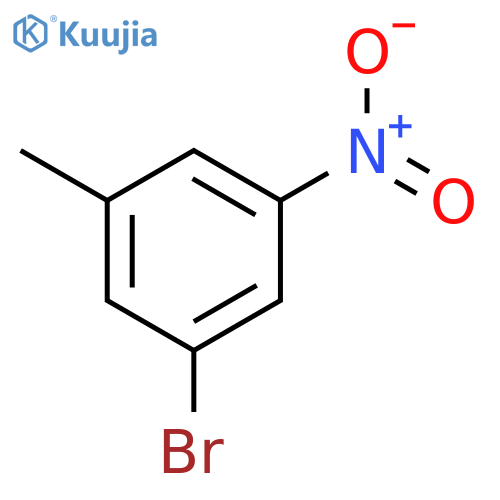 1-bromo-3-methyl-5-nitro-benzene structure