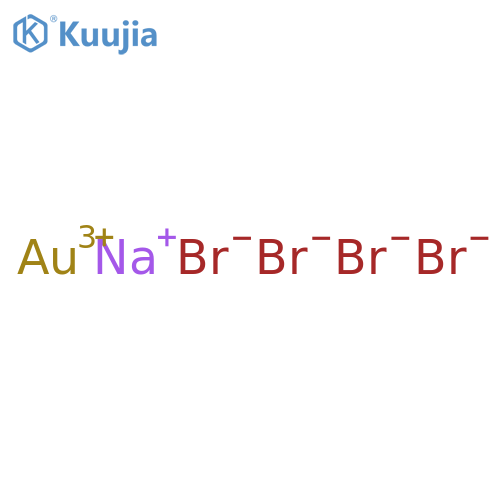 Sodiumtetrabromoaurate structure