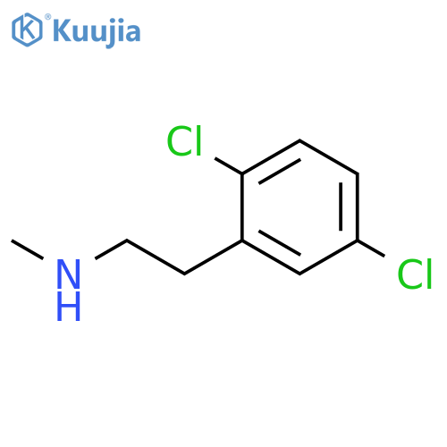 2-(2,5-dichlorophenyl)ethyl(methyl)amine structure