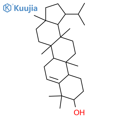 25,26-Dinorlup-5-en-3-ol, 9,13-dimethyl-, (3β,8α,9β,10α,13ξ,14ξ,17ξ,19ξ)- (9CI) structure
