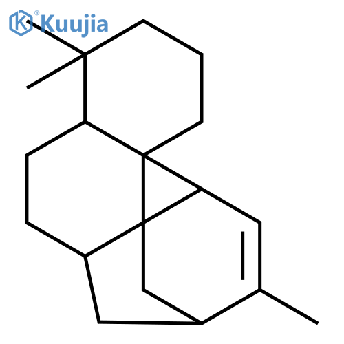 (4aS,6aS,8S,11aS,11bS)-4,4,9,11b-tetramethyl-1,2,3,4,4a,5,6,6a,7,8,11,11b-dodecahydro-8,11a-methanocyclohepta[a]naphthalene structure