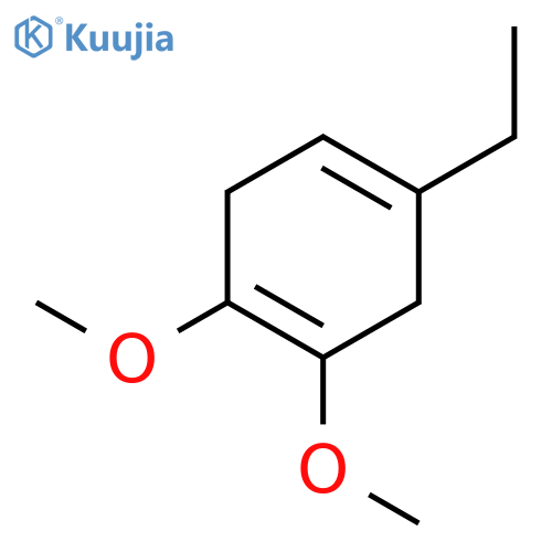 4-Ethyl-1,2-dimethoxycyclohexa-1,4-diene structure