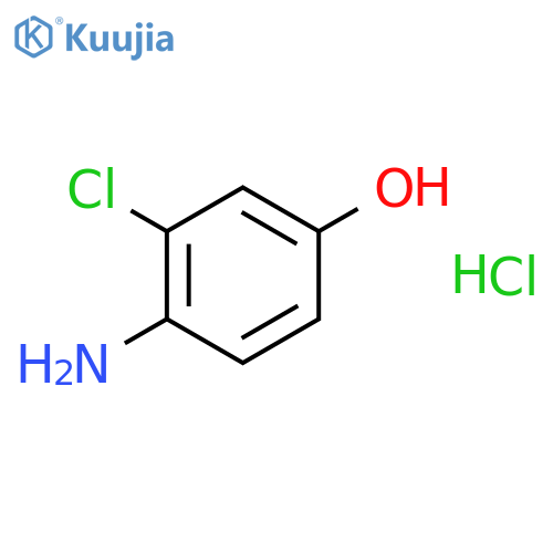 4-Amino-3-chlorophenol hydrochloride structure