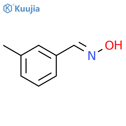 benzaldehyde, 3-methyl-, oxime, (e)- (9ci) structure