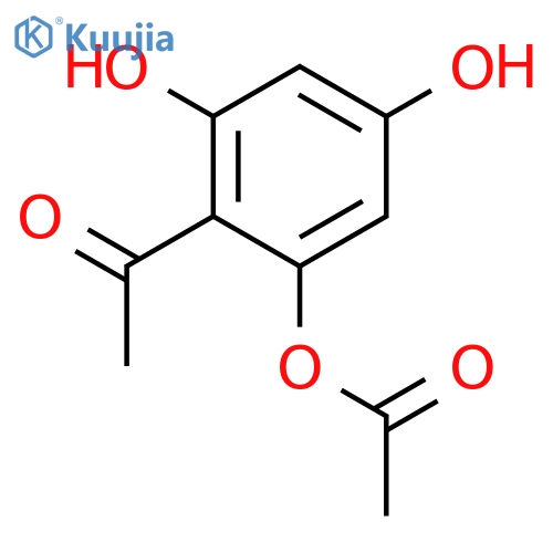 5-Acetyloxy-4-acetyl-resorcinol structure
