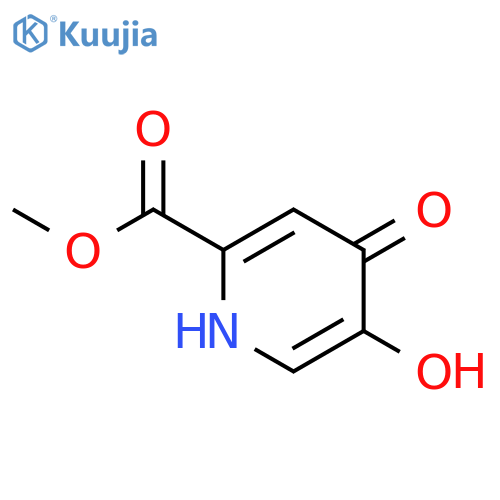 methyl 4,5-dihydroxypyridine-2-carboxylate structure