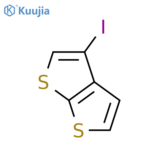3-iodothieno[2,3-b]thiophene structure