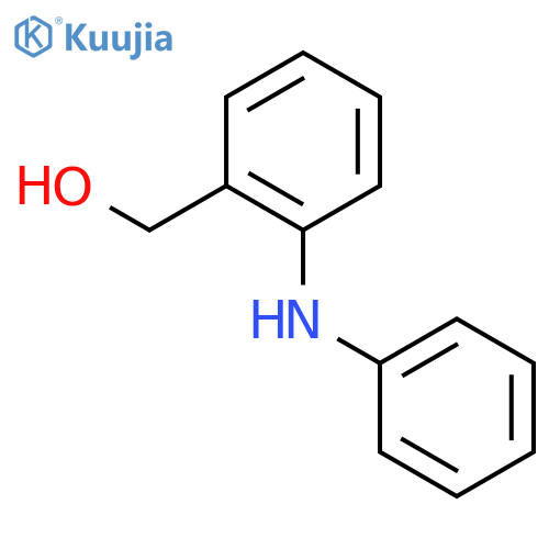 Benzenemethanol, 2-(phenylamino)- structure