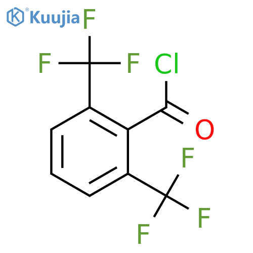 2,6-bis(trifluoromethyl)benzoyl chloride structure