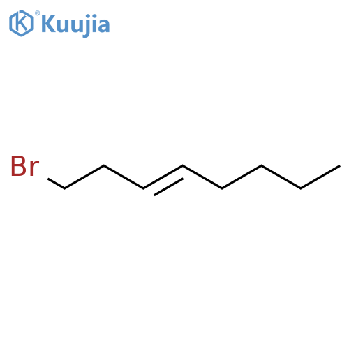 3-Octene, 1-bromo-, (E)- structure