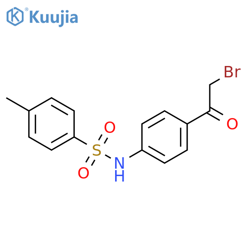 N-4-(2-Bromoacetyl)phenyl-4-methylbenzenesulfonamide structure