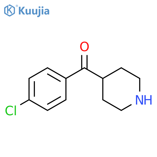 4-(4-Chlorobenzoyl)piperidine structure