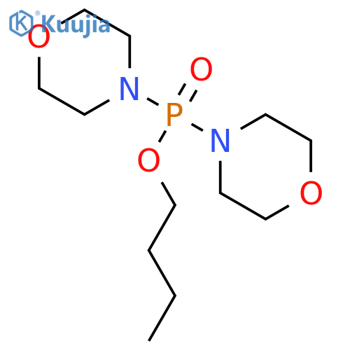 Phosphinic acid, di-4-morpholinyl-, butyl ester (9CI) structure