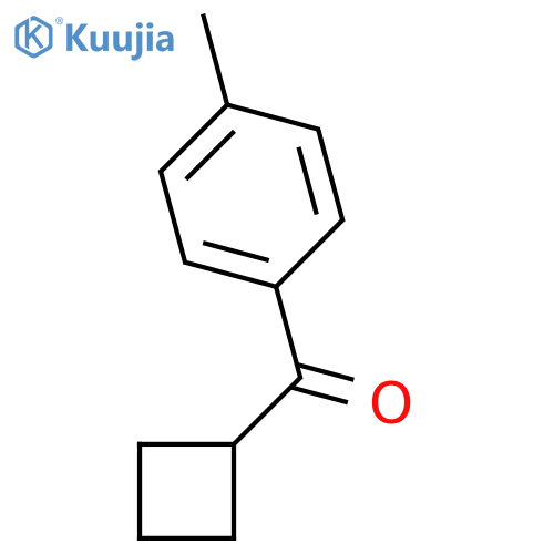 cyclobutyl(4-methylphenyl)methanone structure