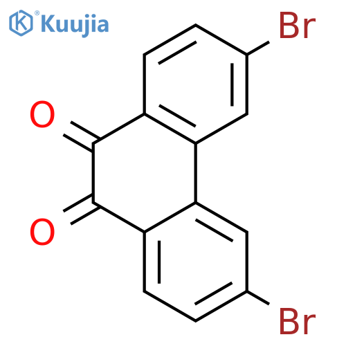 3,6-Dibromophenanthrene-9,10-dione structure