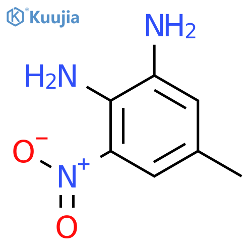 5-METHYL-3-NITRO-1,2-PHENYLENEDIAMINE structure