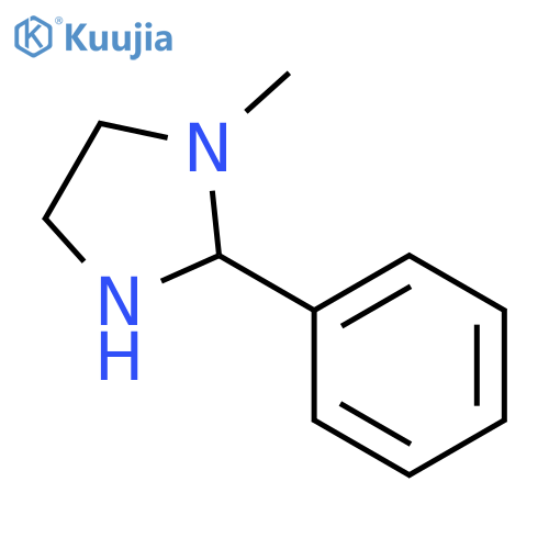 1-methyl-2-phenylimidazolidine structure