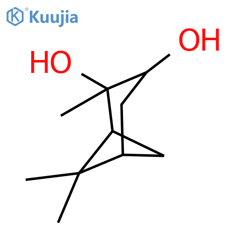 4,6,6-trimethylbicyclo[3.1.1]heptane-3,4-diol structure