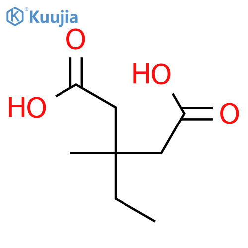 3-Ethyl-3-methylpentanedioic Acid structure