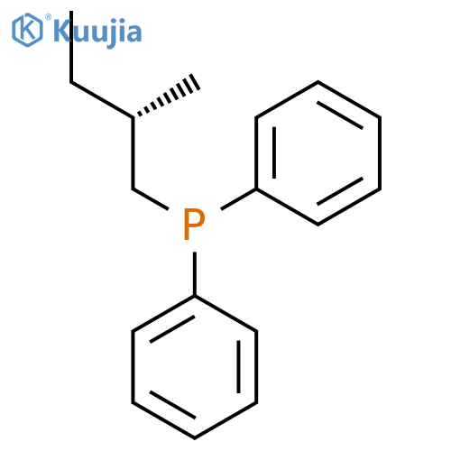 [(2S)-2-Methylbutyl]-diphenylphosphane structure