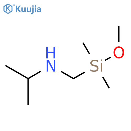 2-PROPANAMINE, N-[(METHOXYDIMETHYLSILYL)METHYL]- structure