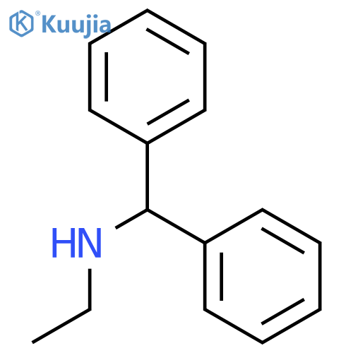 (diphenylmethyl)(ethyl)amine structure
