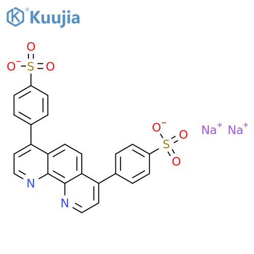 Sodium 4,4'-(1,10-phenanthroline-4,7-diyl)dibenzenesulfonate structure