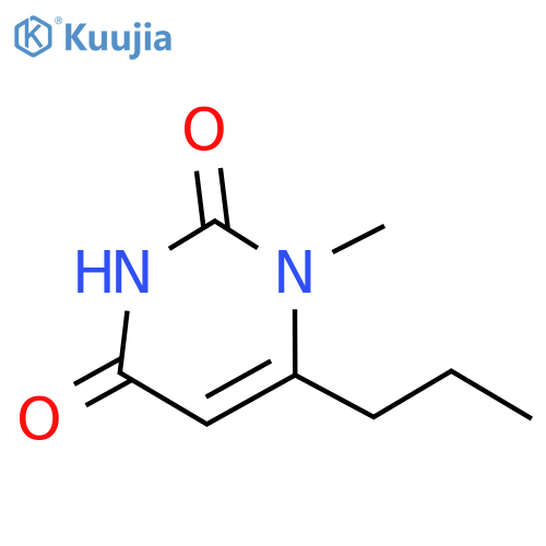 1-Methyl-6-propylpyrimidine-2,4(1H,3H)-dione structure
