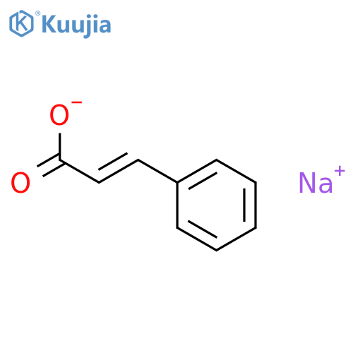 Sodium cinnamate structure