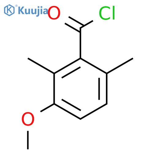 2,6-Dimethyl-3-methoxybenzoyl chloride structure