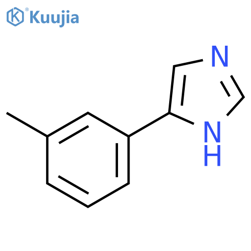 4-(3-methylphenyl)-1H-imidazole structure