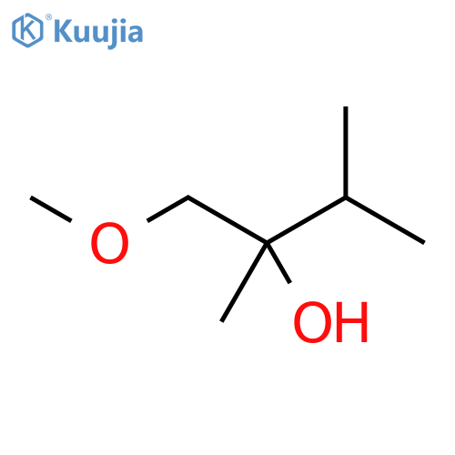 1-methoxy-2,3-dimethylbutan-2-ol structure