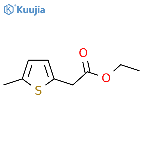 Ethyl 2-(5-methylthiophen-2-yl)acetate structure