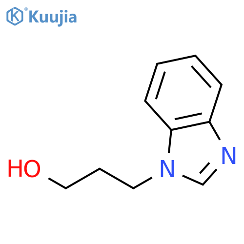 3-(1H-benzimidazol-1-yl)propan-1-ol structure