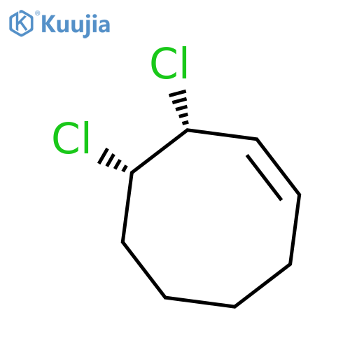 Cyclooctene, 3,4-dichloro-, cis- structure