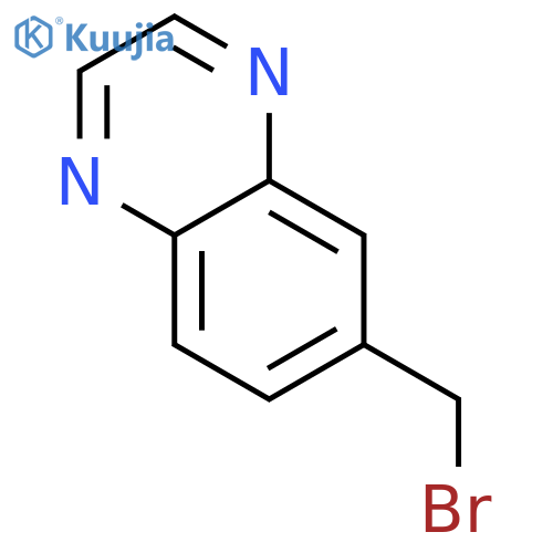 6-(Bromomethyl)quinoxaline structure