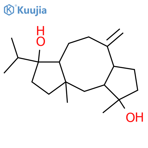 7(17)-Fusicoccene-3,14-diol; (3α,14α)-form structure