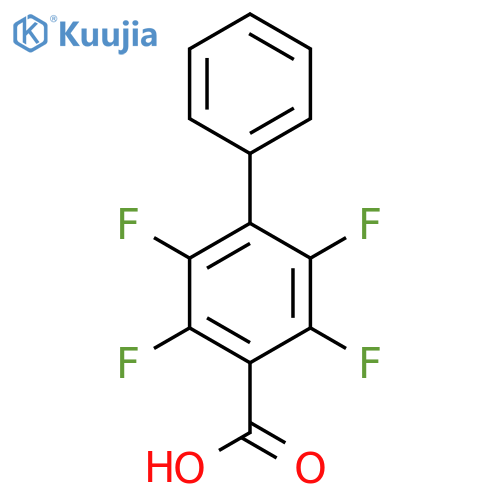 2,3,5,6-Tetrafluoro-biphenyl-4-carboxylic acid structure