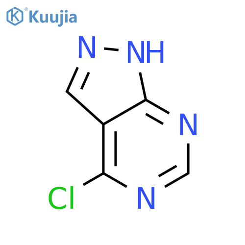 4-Chloro-1H-pyrazolo[3,4-d]pyrimidine structure