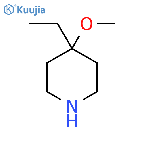 4-ethyl-4-methoxy-piperidine structure