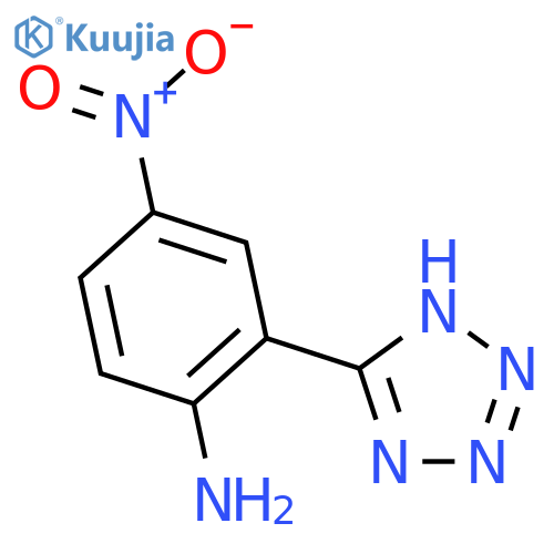 4-nitro-2-(1H-1,2,3,4-tetrazol-5-yl)aniline structure