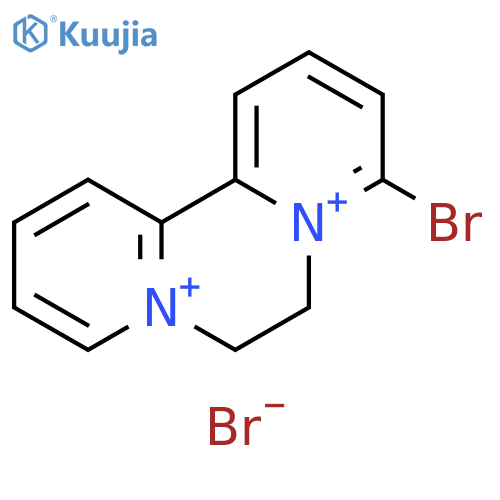 4-Bromo-6,7-dihydro-dipyrido1,2-a:2',1'-cpyrazinediium Dibromide structure
