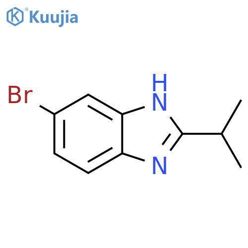6-Bromo-2-(propan-2-yl)-1H-1,3-benzodiazole structure