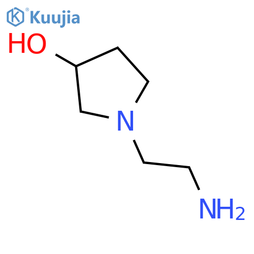 (3S)-1-(2-AMINOETHYL)-3-PYRROLIDINOL structure